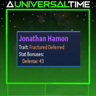 FRACTURED DEFFERED JONATHAN HAMON 🛡️43|AUT