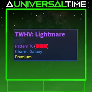 🪙UNUSUAL TWHV: LIGHTMARE 🪙 PAT 70 CHARM GALAXY| AUT