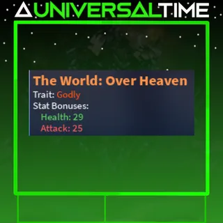 GODLY THE WORLD: OVER HEAVEN 🗡️25🩷29|AUT