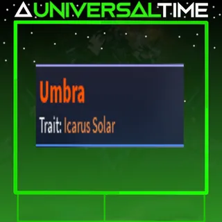 ICARUS SOLAR UMBRA|AUT