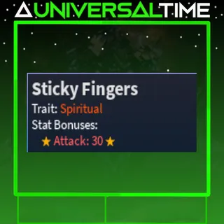 SPIRITUAL STICKY FINGERS 🗡️🌟30🌟|AUT