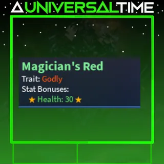 GODLY MAGICIAN RED (MR) ❤️🌟30🌟|AUT
