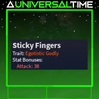 HEXED GODLY STICKY FINGERS (SF) 🗡️38|AUT
