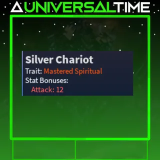 MASTERED SPIRITUAL SILVER CHARIOT (SC) 🗡️12|AUT