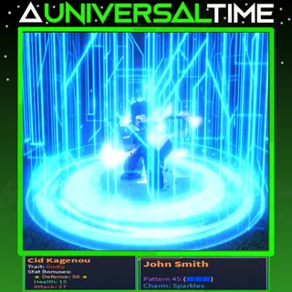 GODLY CID KAGENOU 🩷15🗡️27🛡️🌟30🌟AND P45 SPARKLES UNUSUAL| A UNIVERSAL TIME| AUT