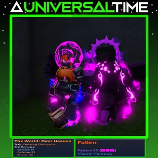FESTERING GLUTTONOUS THE WORLD: OVER HEAVEN 🪄36🗡️40🛡️22 AND P60 HARMONY  UNU|AUT