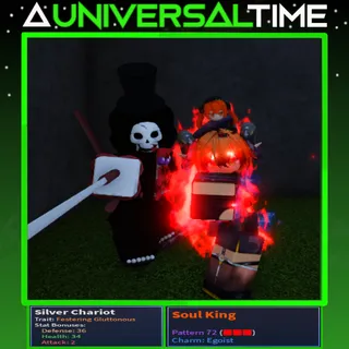 FESTERING GLUTTONOUS SILVER CHARIOT 🩷34🗡️2🛡️36 AND P72 EGOIST UNU|AUT