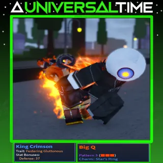 FESTERING GLUTTONOUS KING CRIMSON 🛡️37 AND P3 STAR'S RING UNUSUAL| A UNIVERSAL TIME| AUT