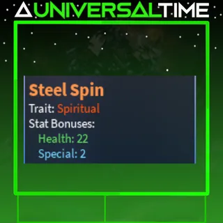 SPIRITUAL STEEL SPIN 🩷22 🪄2|AUT