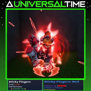GODLY STICKY FINGERS 🩷🌟30🌟 AND P72 UMBRAL PREMIUM UNU|AUT
