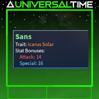 ICARUS SOLAR SANS 🪄16🗡️14|AUT