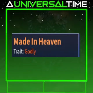 GODLY MADE IN HEAVEN|AUT