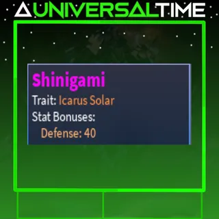 ICARUS SOLAR SHINIGAMI 🛡️40|AUT