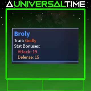 GODLY BROLY 🗡️19 🛡️15|AUT