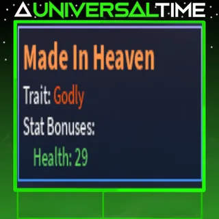 GODLY MADE IN HEAVEN 🩷29|AUT