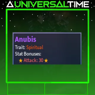 SPIRITUAL ANUBIS 🗡️🌟30🌟|AUT