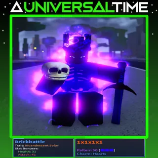 INCANDESCENT SOLAR BRICKBATTLE 🗡️41🩷31 AND P50 HEARTS UNUSUAL| A UNIVERSAL TIME| AUT