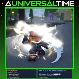 GODLY REAPER 🛡️18🩷25 AND 🤍WHITE🤍 END'S RING UNUSUAL| A UNIVERSAL TIME| AUT