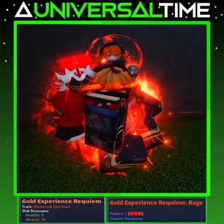 MASTERED SPIRITUAL GOLD EXPERIENCE REQUIEM 🗡️36🩷3 AND P1 HARMONY UNUSUAL|AUT