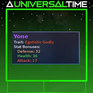 EGOTISTIC GODLY YONE 🛡️32🗡️17🩷36|AUT