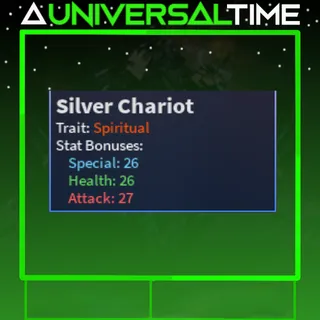 SPIRITUAL SILVER CHARIOT 🪄26 🩷26 🗡️27|AUT