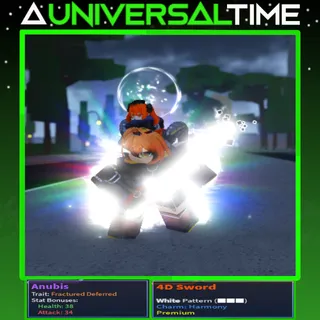FRACTURED DEFERRED ANUBIS AND 🤍WHITE🤍 HARMONY UNUSUAL| A UNIVERSAL TIME| AUT