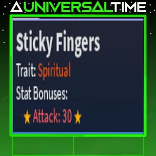 SPIRITUAL STICKY FINGERS 🗡️🌟30🌟| A UNIVERSAL TIME |AUT