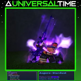 GODLY ASGORE 🩷26🪄29🛡️26 AND P52 STAR'S RING UNUSUAL| A UNIVERSAL TIME| AUT