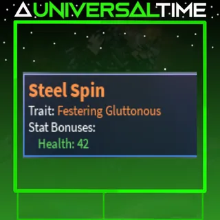 FESTERING GLUTTONOUS STEEL SPIN 🩷42|AUT