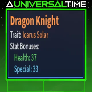 ICARUS SOLAR DRAGON KNIGHT 🪄33🩷37|AUT