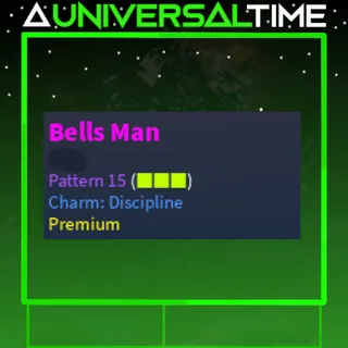 UNUSUAL BELLS MAN PAT 15 DISCIPLINE PREM|AUT