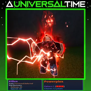 FRACTURED DEFERRED KILLUA 🛡️40🪄10 AND P1 CRYSTALS UNU|AUT