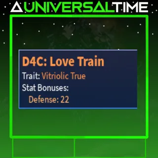 VITRIOLIC TRUE D4C: LOVE TRAIN 🛡️22|AUT