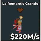 Chocolate La Romantic Grande 220m/s