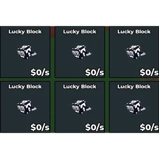 6x Lucky Block Secret