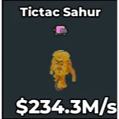 Golden Tictac Sahur 234.3m/s