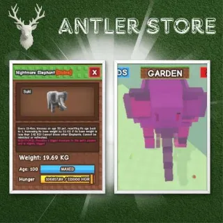 Nightmare Elephant MAX LEVEL