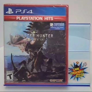 Monster Hunter World (PlayStation 4, 2018) BRAND NEW Sealed Game NIB PS4