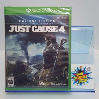 Just Cause 4 Day One Edition (Microsoft Xbox One) BRAND NEW Sealed Game NIB