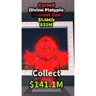 ⭐Divino Platypio Cursed 1.4M/s - Fast Delivery - Best Price⭐
