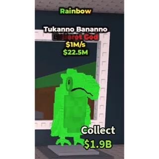 ⭐Tukkano Bananno Rainbow 1M/s - Fast Delivery - Best Price⭐
