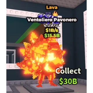 ⭐Ventoliero Pavonero Lava 1B/s - Fast Delivery - Best Price⭐