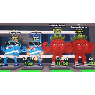 ⭐Fragola La La La (2x)⭐Swag Soda (2x)⭐2 CRAFT COMPLET⭐
