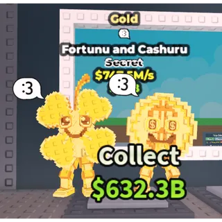 ⭐Fortunu and Cashuru Gold 745M/s - Best Price - Fast Delivery⭐