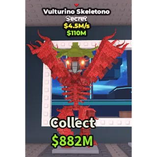 🍓Vulturino Skeletono Strawberry 4.5 M/s🍓- Fast Delivery - Best Price🍓