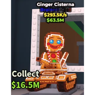 ⭐Ginger Cisterna 293K/s - Best Price - Fast Delivery⭐