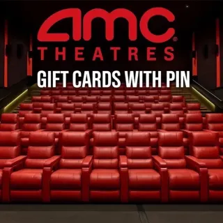 AMC THEATRES GIFTCARD WITH PIN $50