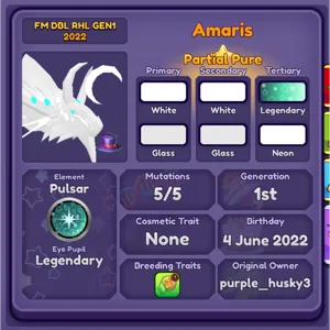 Amaris 2022 FmDblRhlGen1