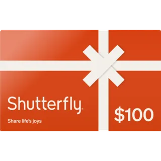 $100.00 USD Shutterfly Gift Card US ⚡FAST DELIVERY