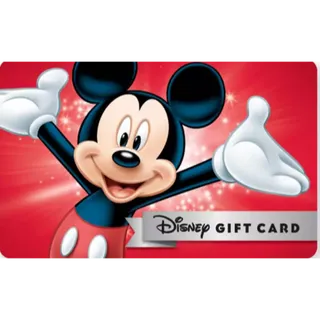 Digital Disney Gift Card 200$ disneystore